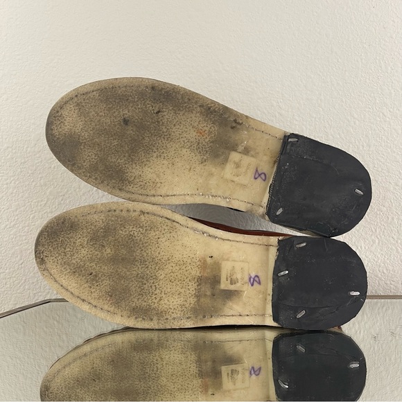 Mens Burnt Brown Tooled Leather Handmade Closed Toe Aztec Calendar Huaraches - Picture 12 of 14